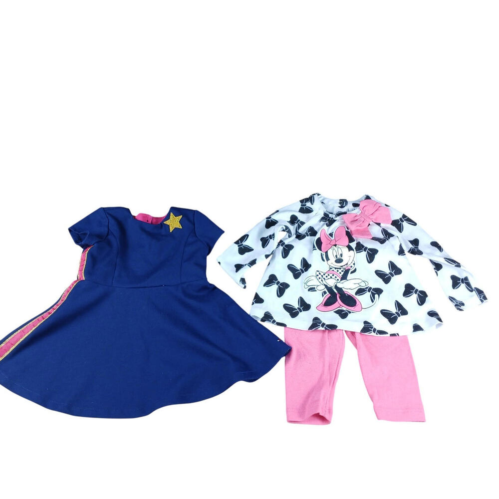 Baby Girl Brand Name Clothing Bundle 0-9M Disney Tommy Puma - Picture 4 of 5